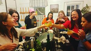 Gather a group of friends for a visit to Assemble Cocktail Workshop down on Boerne's Hill Country Mile