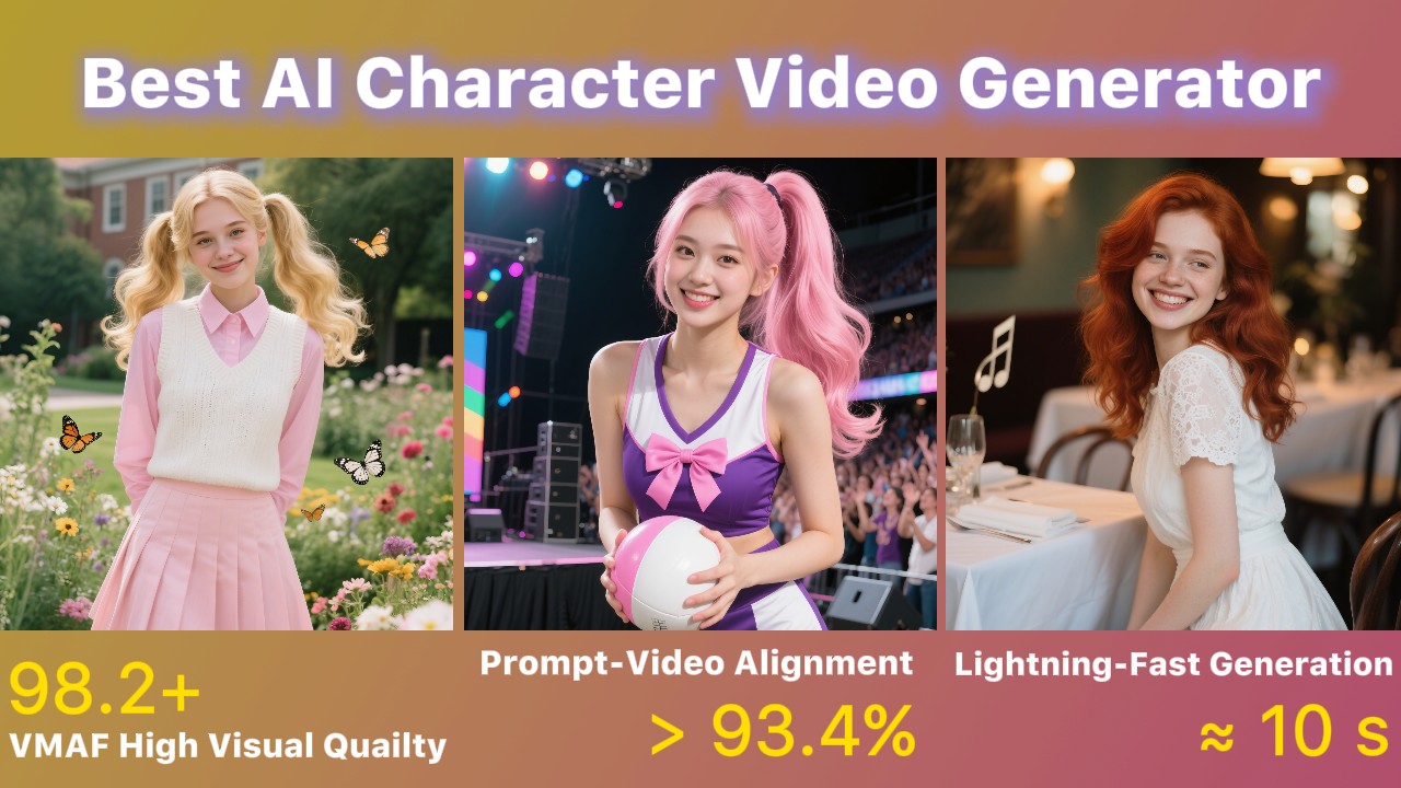 Best AI Character Video Generator 