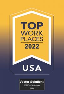 Vector Solutions Named a Winner of the 2022 Top Workplaces