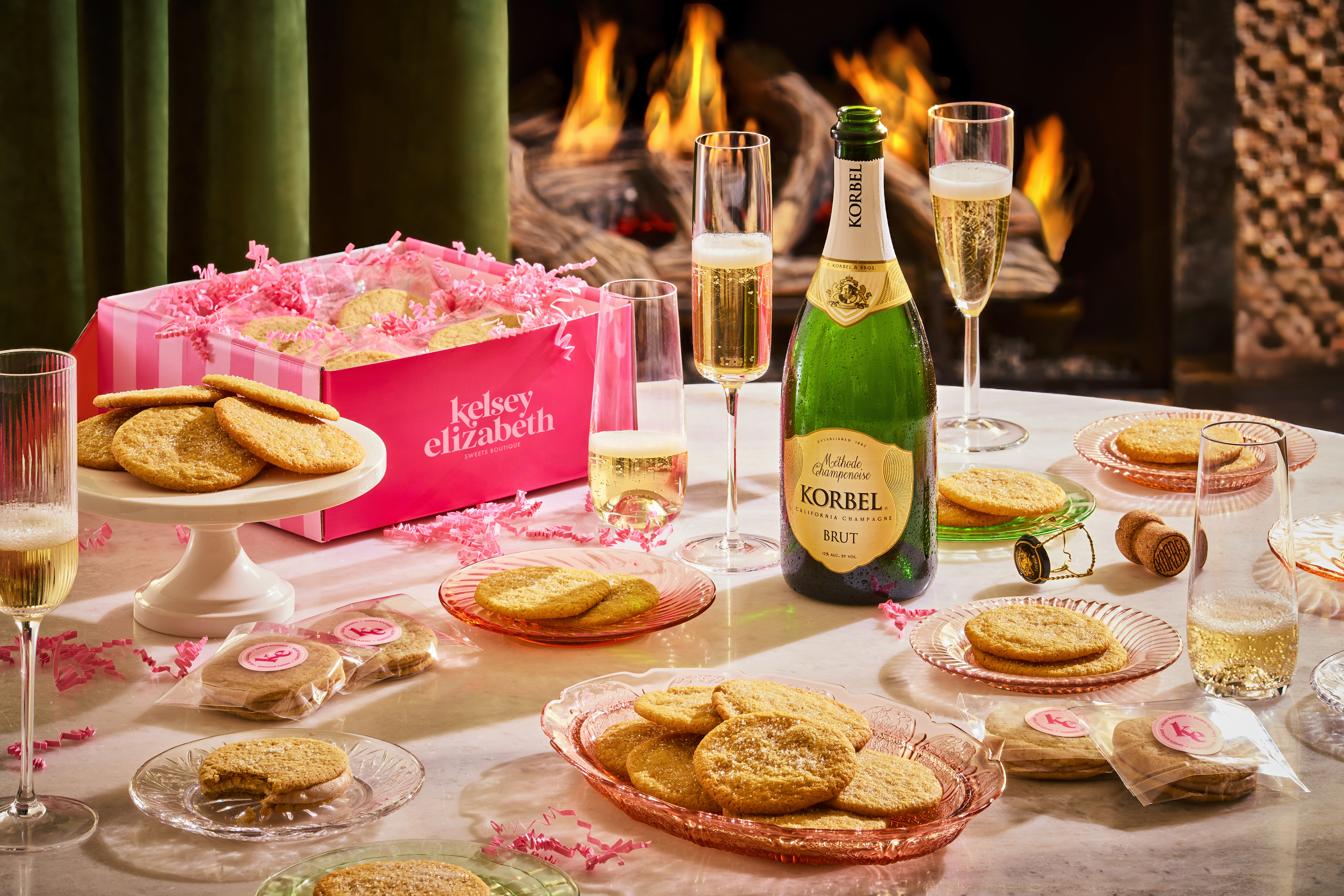 Korbel California Champagne Introduces Korbel & Cookies