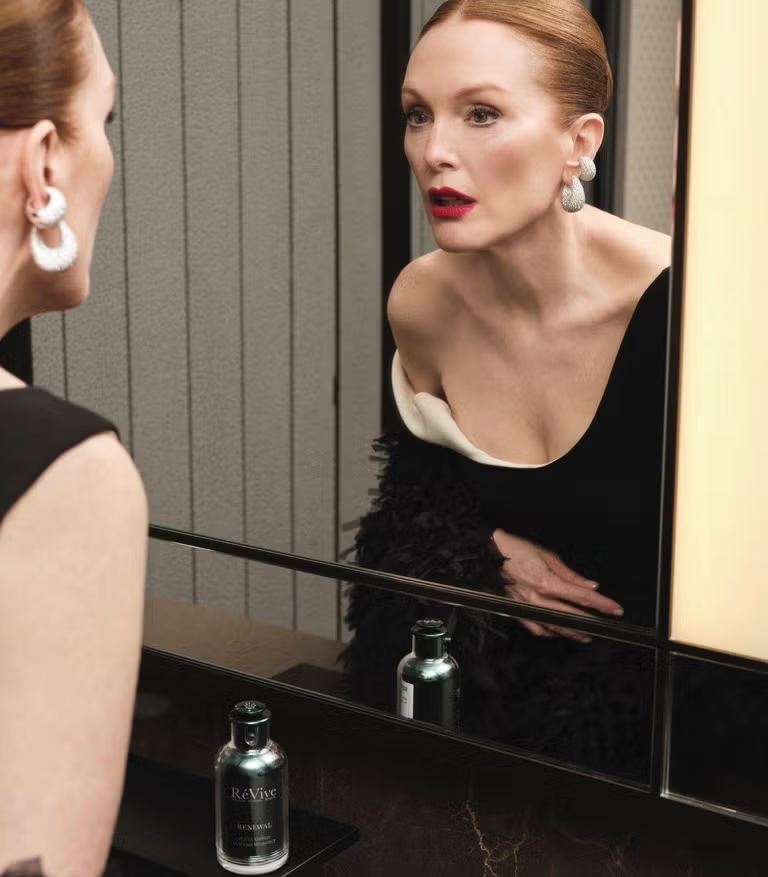 Kathy Hilton Partners with RéVive to Spotlight Signature Neck Care Innovation