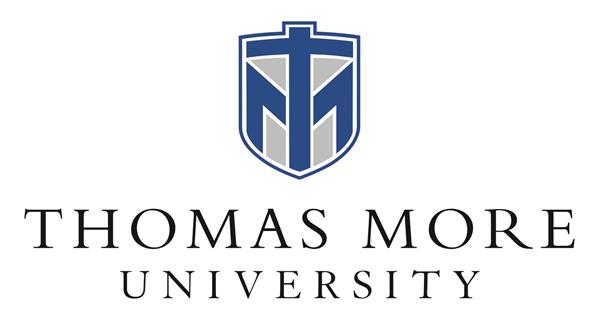Thomas More University official logo - Founded in 1921, Thomas More University is private Catholic institution located in Crestview Hills, Kentucky.  As an ever-growing liberal arts institution, the University hosts more than 2,000 students annually, with a 14:1 student-teacher ratio, and forty-two undergraduate academic majors and three graduate programs.  #ThomasMore #ThomasMore100 #SaintsServe
