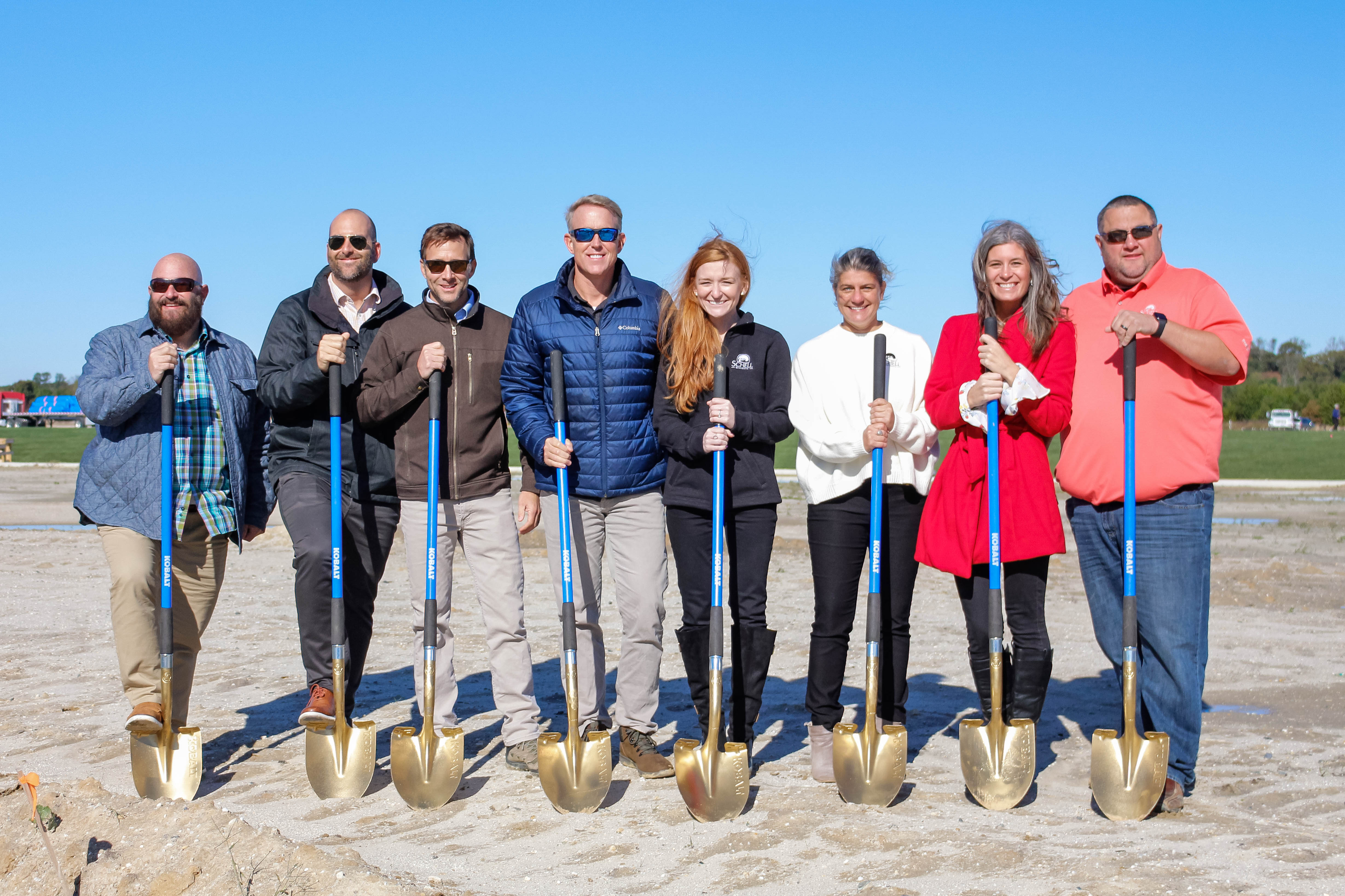 Pictured Left to Right: Matty Adler, Tim Tice, Tim Greene, Chris Schell, Jaime Hudson, Alyssa Titus, Nikki Southard, James Heffington