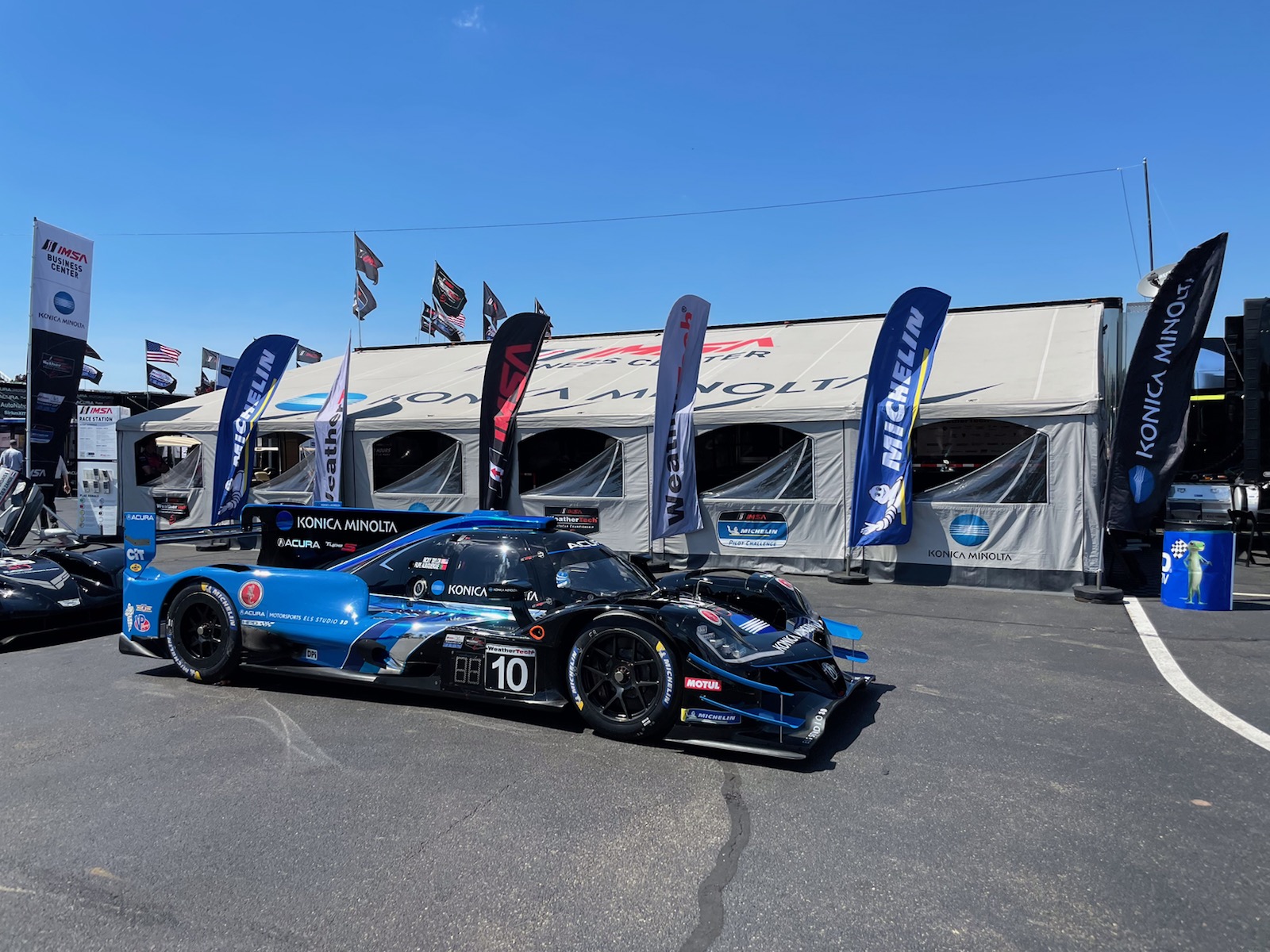 Konica Minolta Business Center Continues to Serve as the Hub of Business in the IMSA Paddock