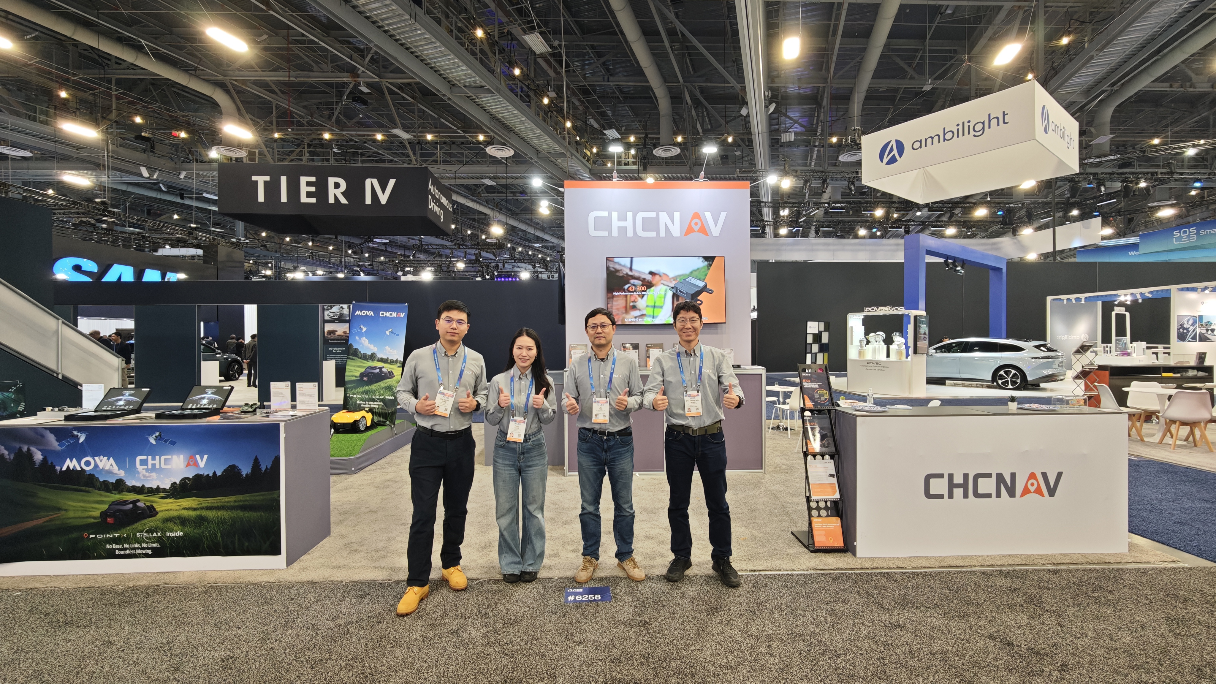 CHC Navigation Brings PointX and StellaX Positioning to Smart Lawn Mowing with MOVA NAVAX 5000 AWD at CES 2026