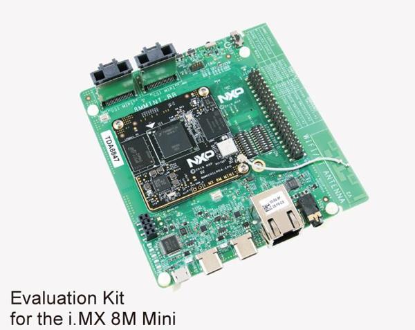 The NXP i.MX 8M Mini Evaluation Kit which allows users to easily evaluate BD71847AMWV as well