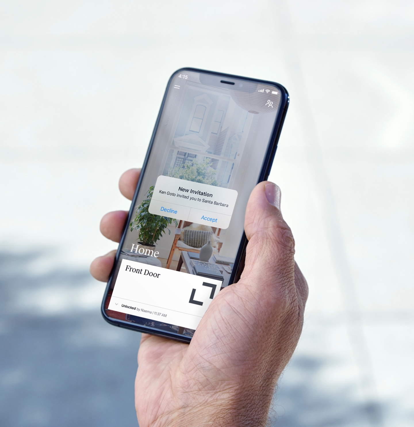 Level Home invite app