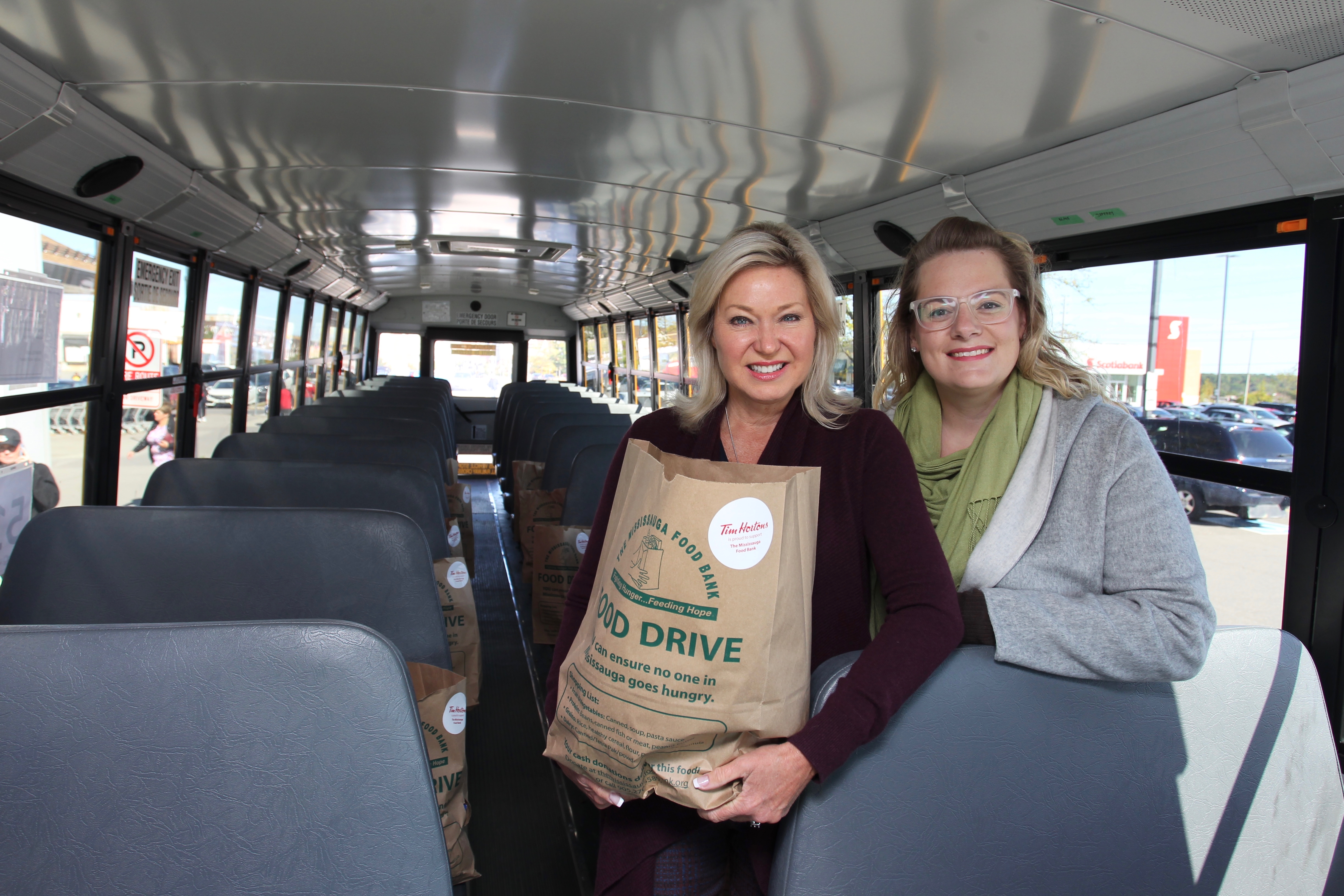 First Ever Stuff-a-Bus Event in Support of The Mississauga Food Bank