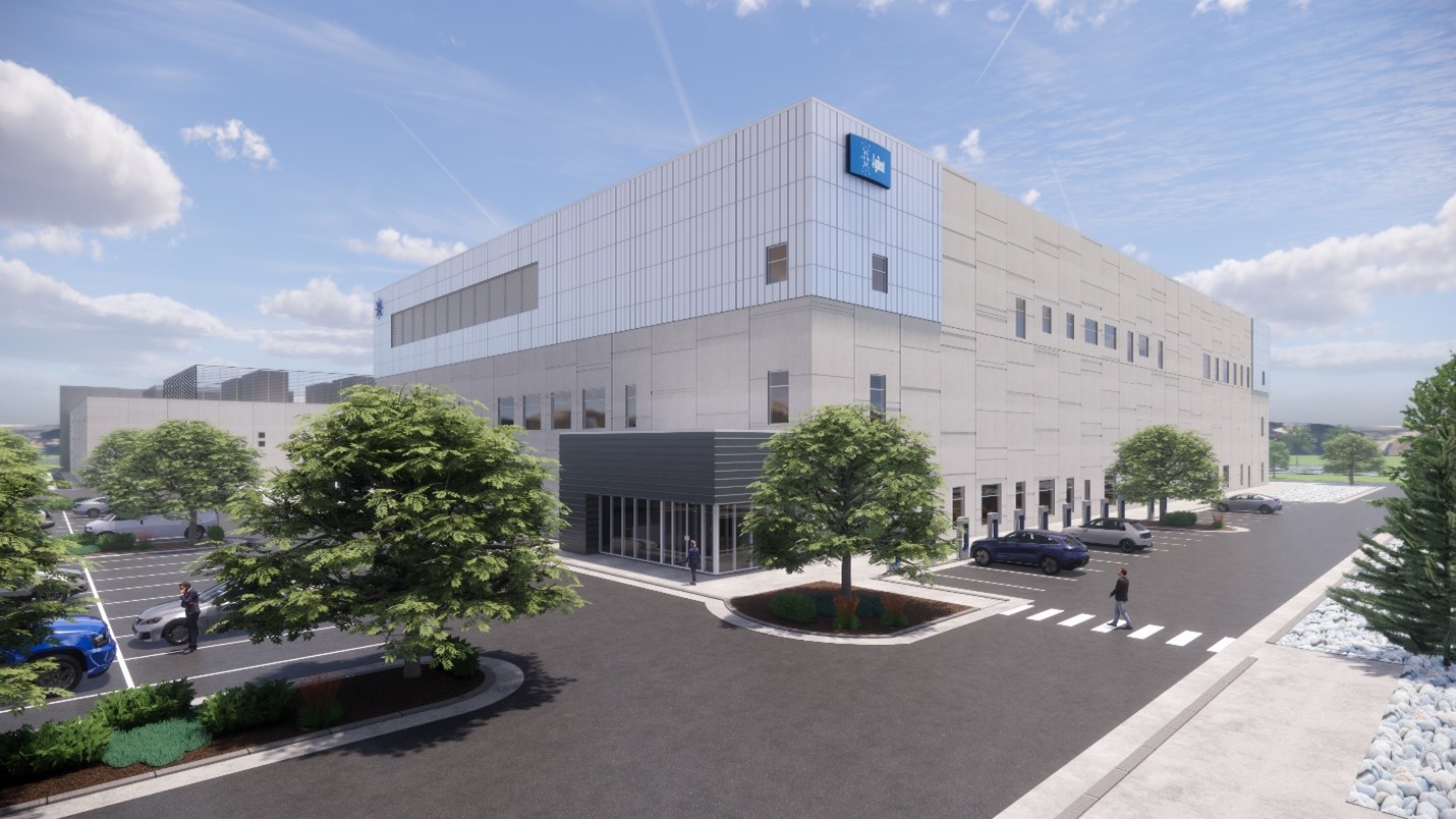 Rendering of Agilent manufacturing facility in Frederick, Colorado