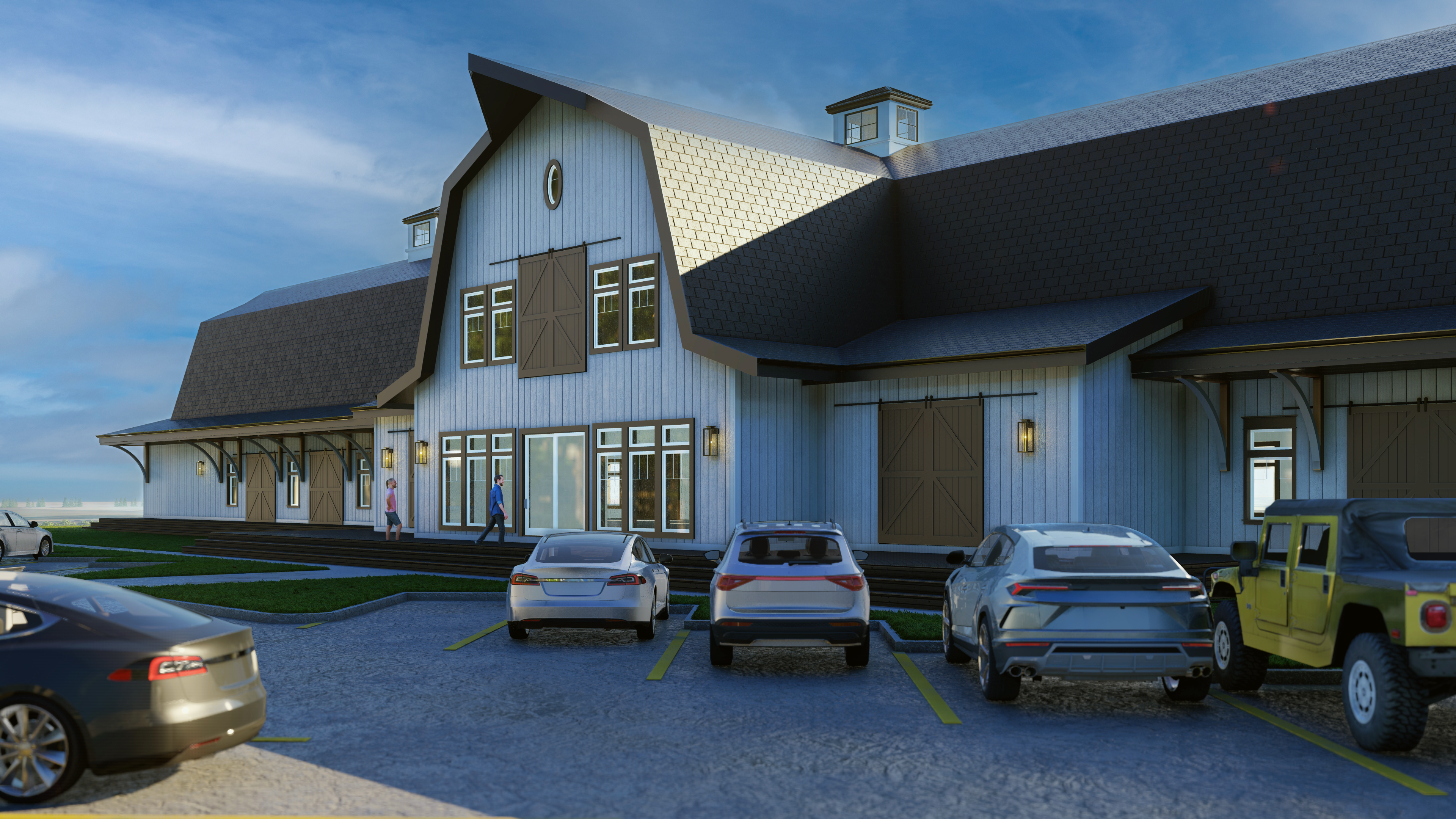 The Station at Delacour Crossing