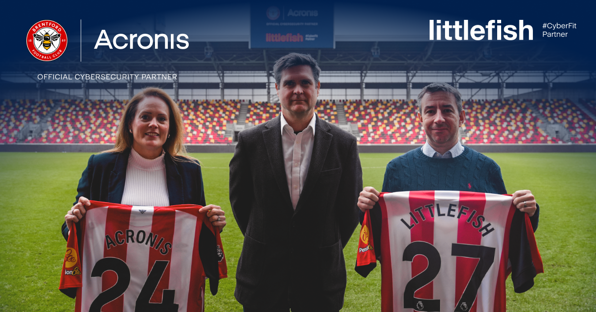 Littlefish to provide Brentford FC with Acronis' natively integrated cybersecurity solutions