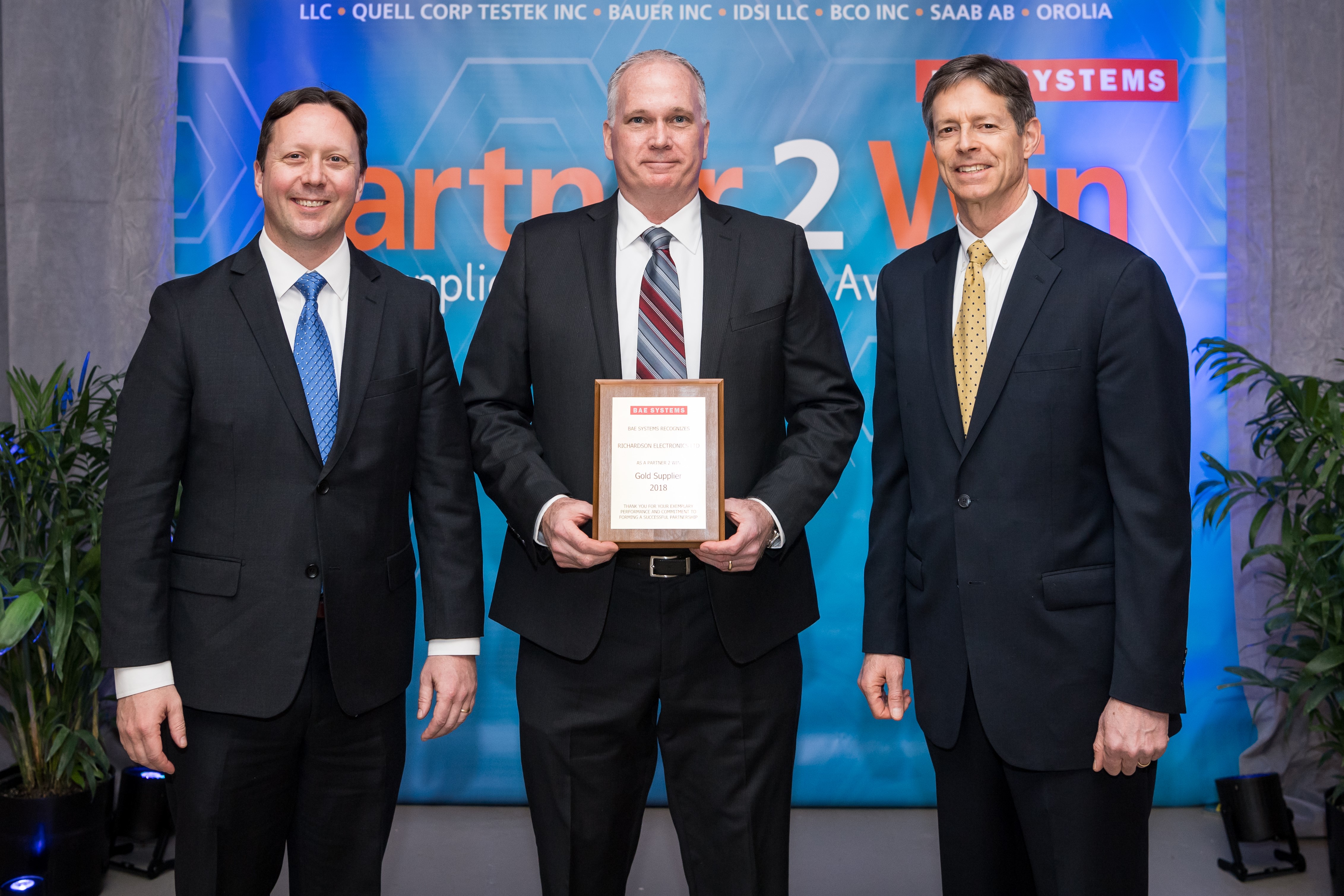 BAE Systems Honors Richardson Electronics, Ltd.