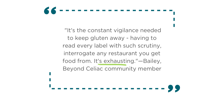 People with celiac disease and gluten sensitivity face a daily burden in their efforts to avoid the protein in wheat, rye and barley, which for some can cause immediate and severe symptoms and potential long-term negative health consequences.