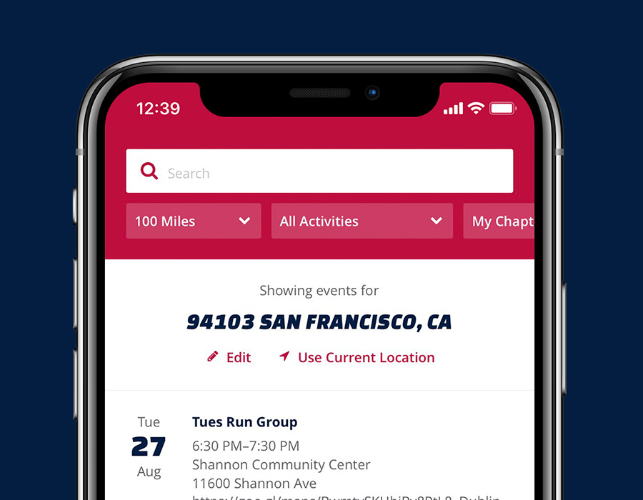 Team Red, White & Blue (Team RWB), one of the nation’s leading veterans service organizations, has launched a new mobile app to engage veterans in events and activities better than ever before, with over 7k downloads in its first week of release.