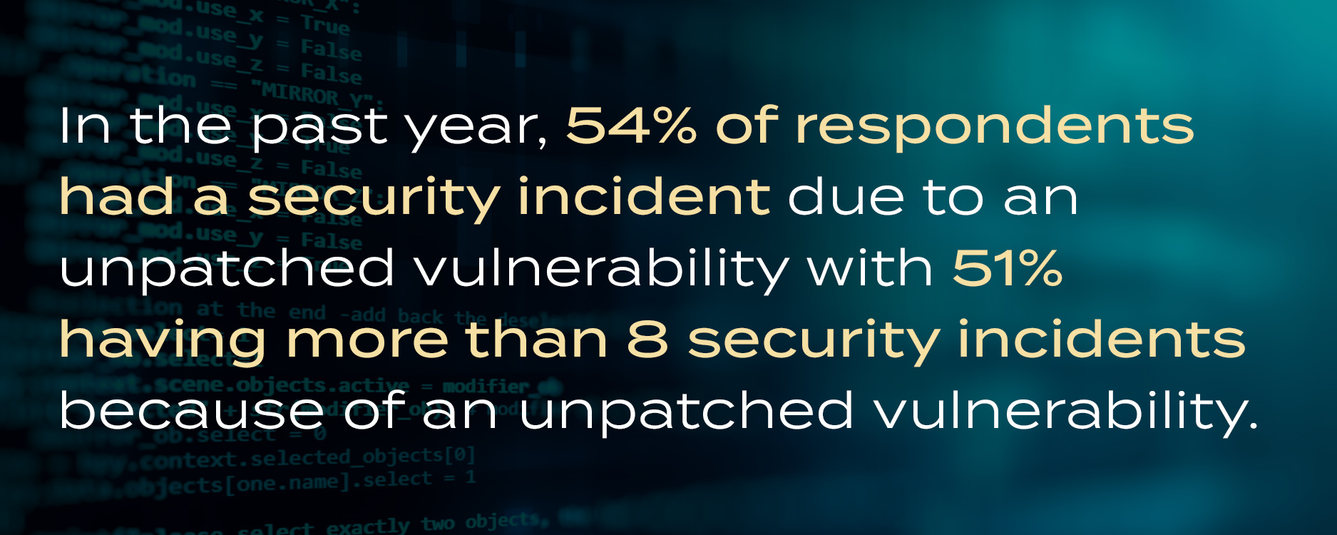 Unpatched Vulnerabilities Affect More than 50% of Companies