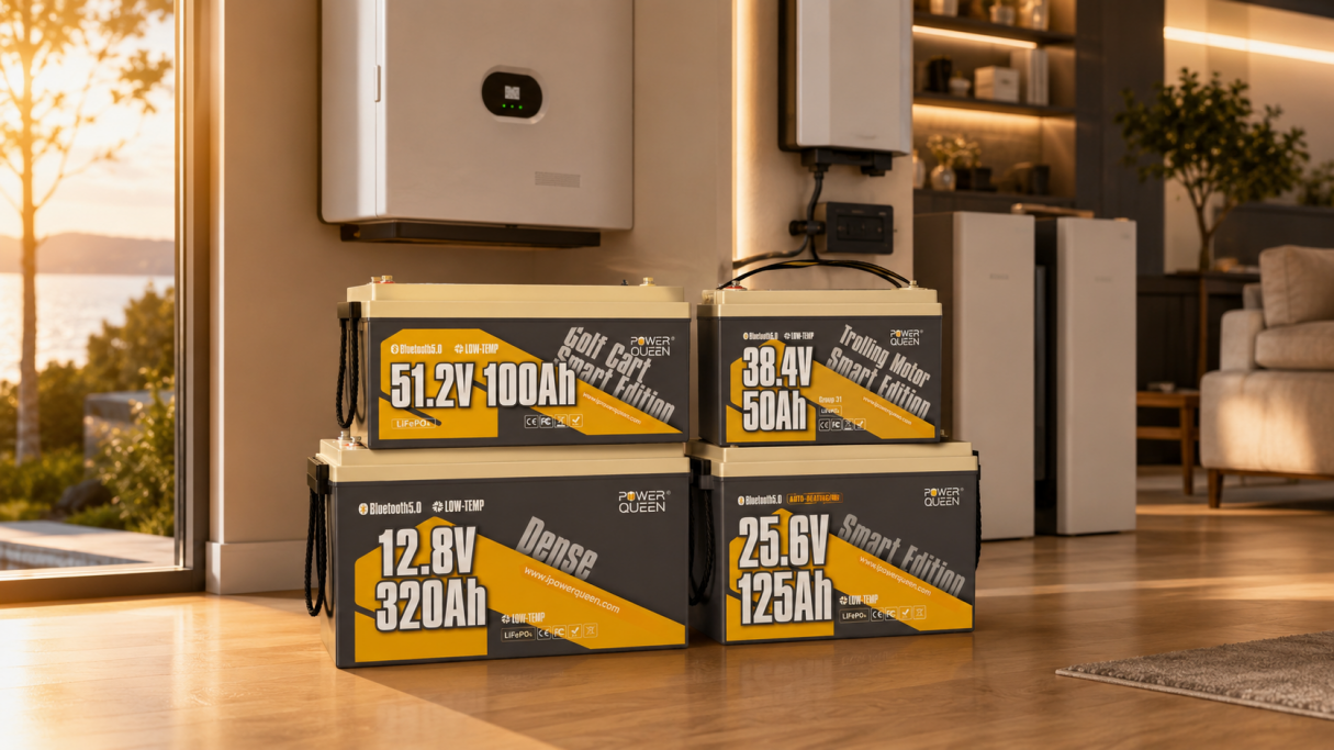 Power Queen home backup battery series