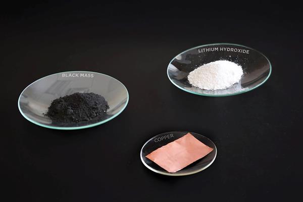 Copper Foil, Lithium Hydroxide and Black Mass