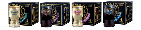 $SBEV - Copa di Vino 4-pack - Available in seven varietals.