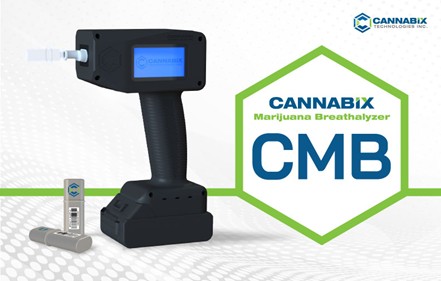 Cannabix Breath Collection Unit (“BCU”) with Breath Cartridge technology