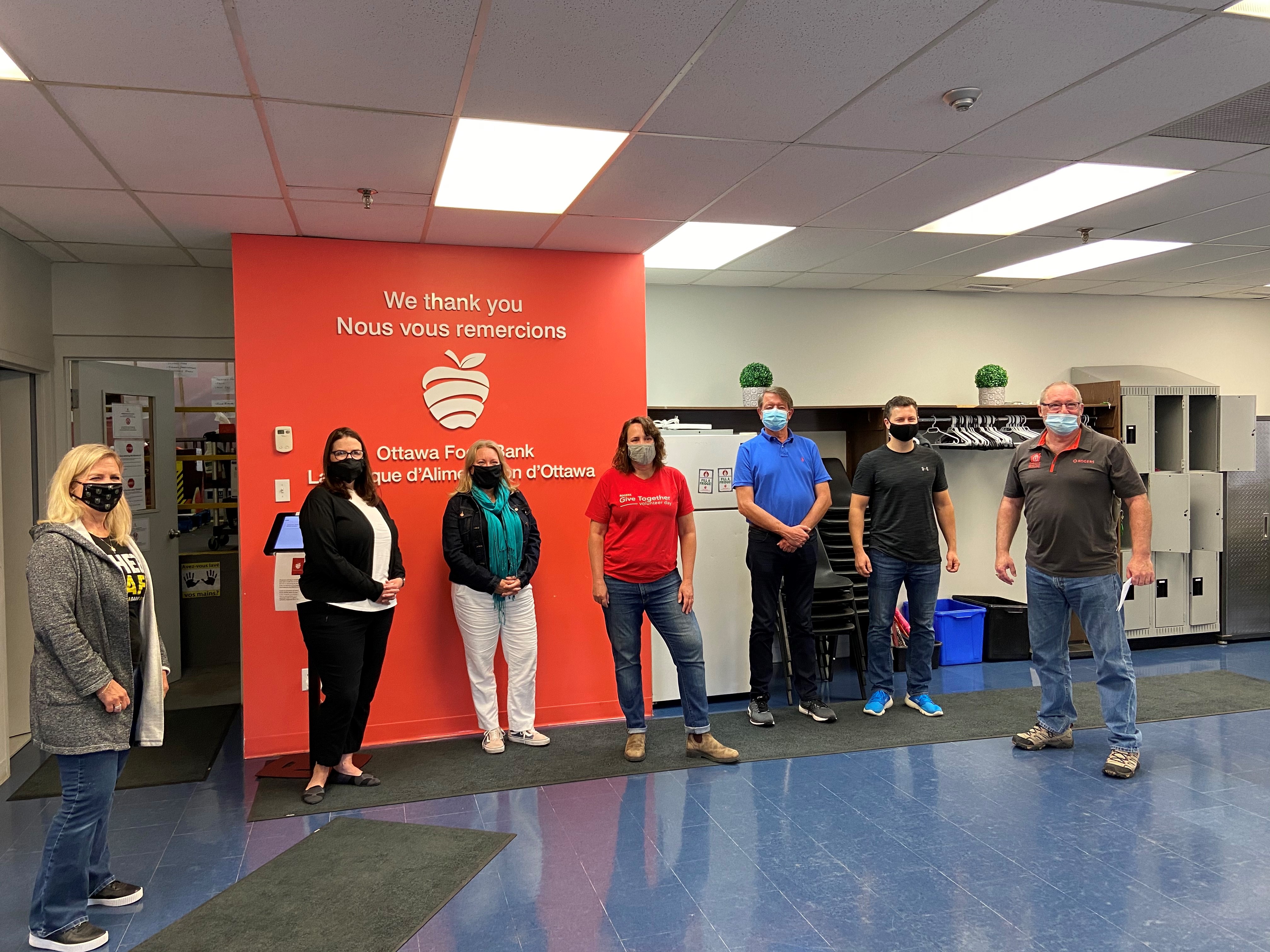 Ottawa Food Bank and Rogers Step Up to the Plate to help 34,000 in Ottawa