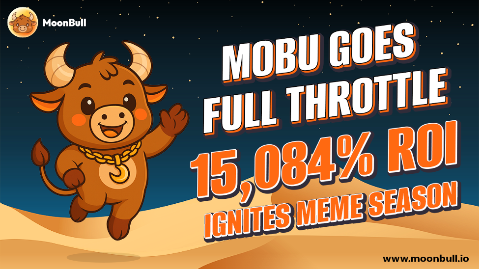 MoonBull Presale Surges Past $142K at Stage 3 With 95% APY Staking and Smart Referral Program