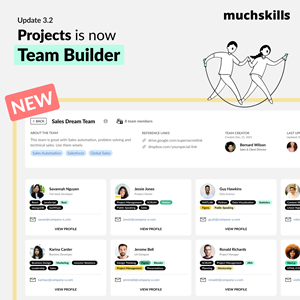 MuchSkills Team Builder