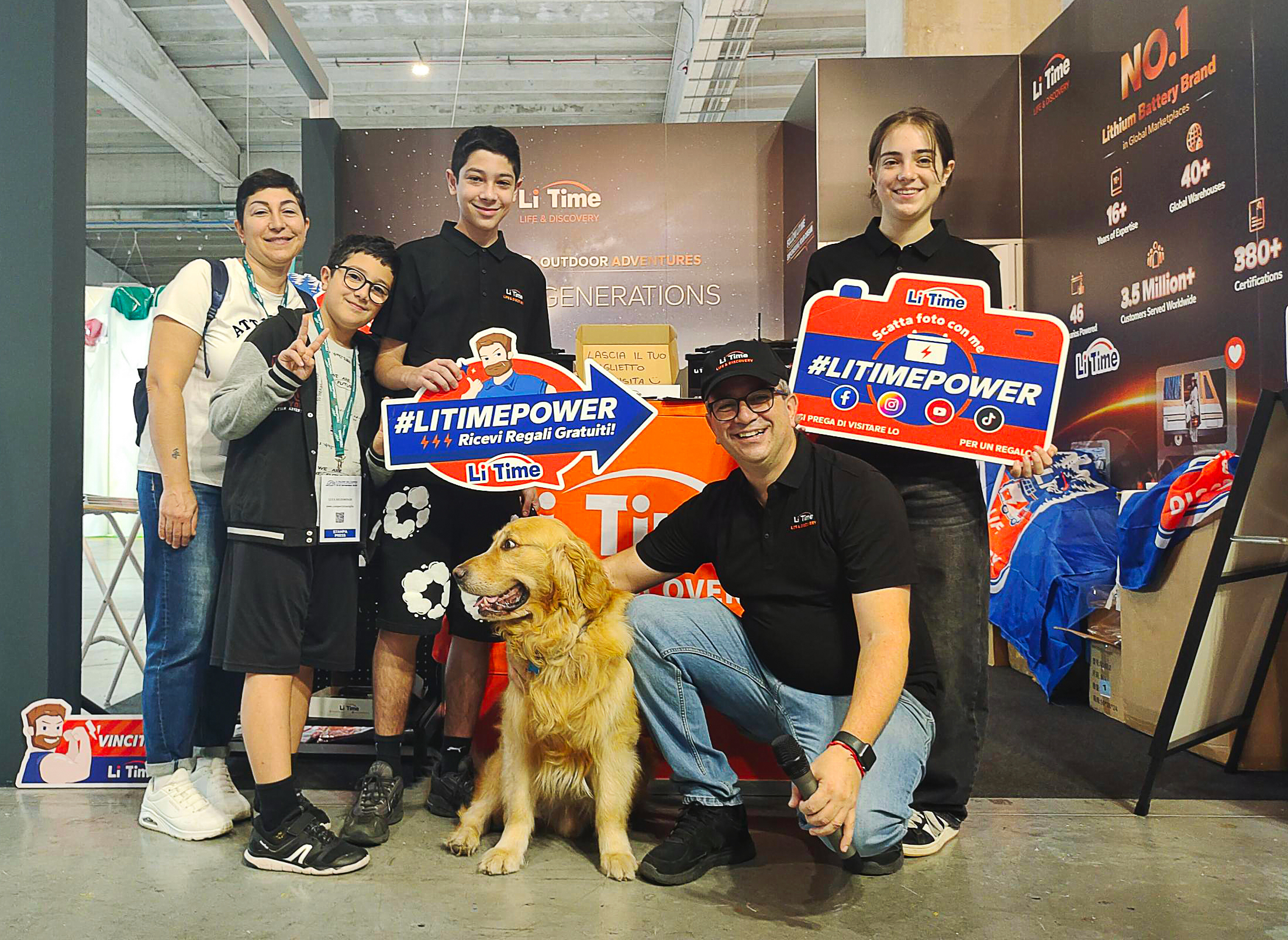 LiTime’s European Debuts at the 2025 Il Salone del Camper