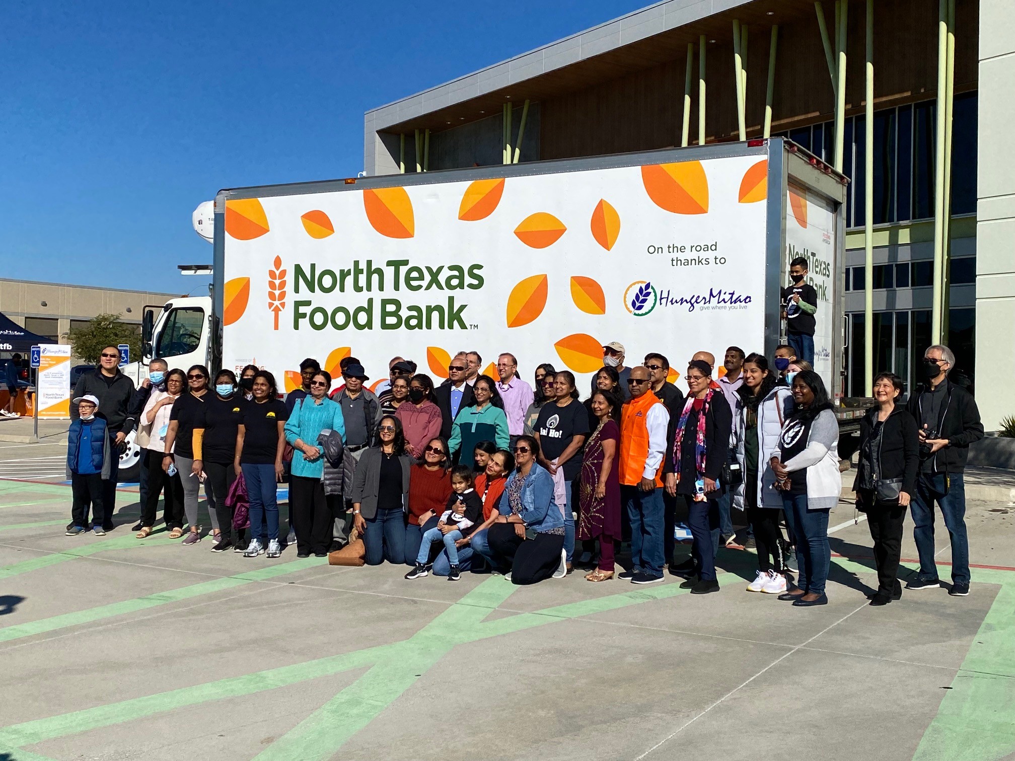 HungerMitao Sponsors North Texas Food Bank Truck