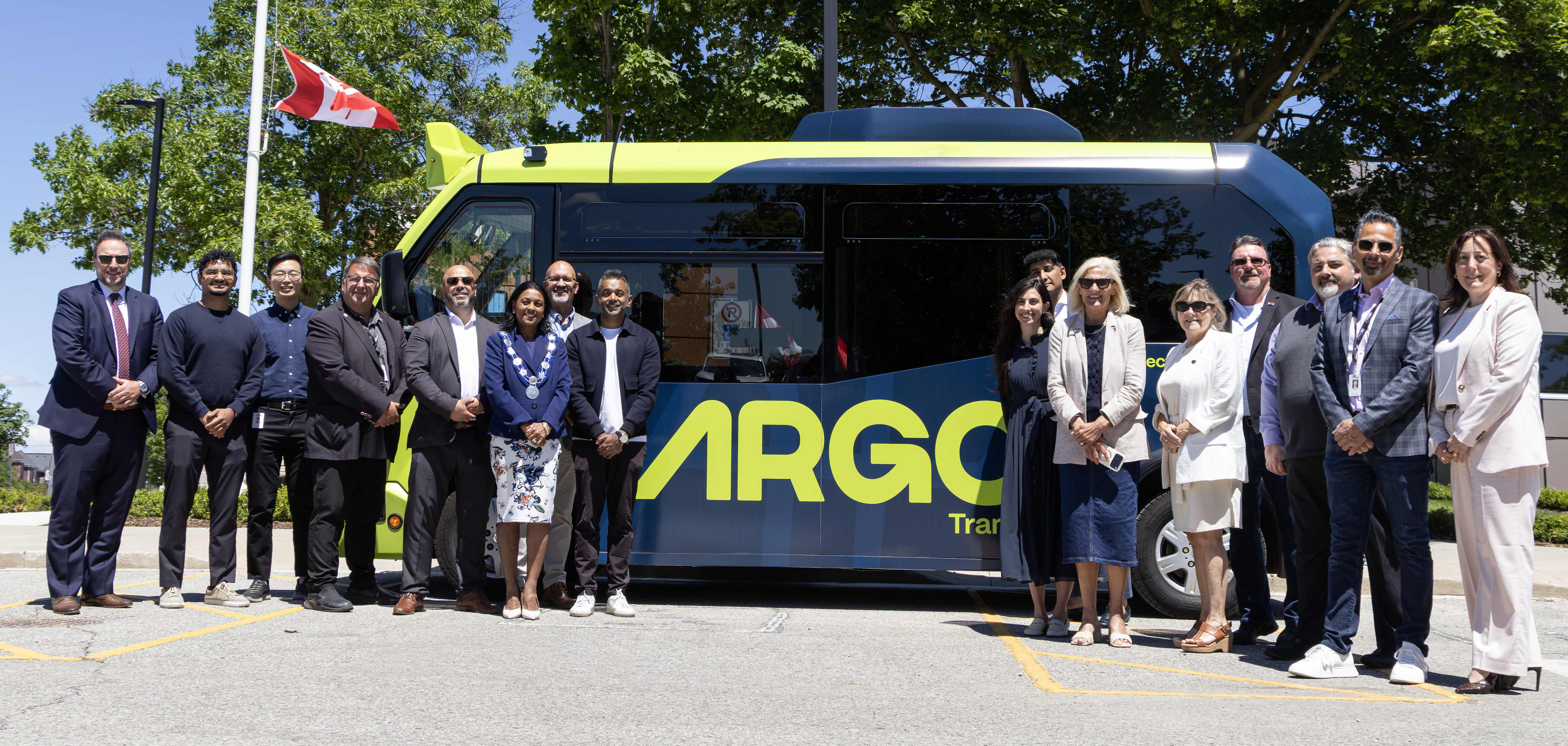 Caledon Mayor, Councillors and staff with Argo management 