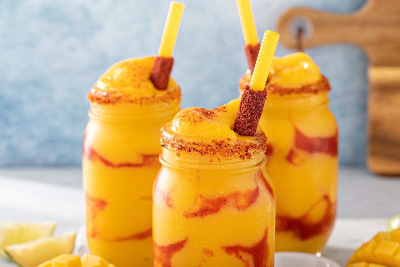 Chilled Mango Chili Beverage