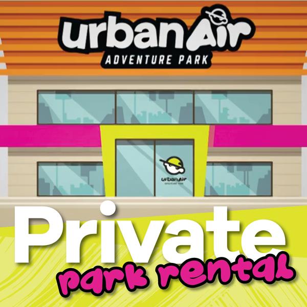 Urban Air Cincinnati is now offers private park rentals.  This is the perfect way to experience the park as a secluded space.  Bring your entire pod of people from groups of 10 to a max of 30 and enjoy the park in solitude.  Rentals are available for a two hour block of time Monday – Friday from 2 PM - 4 PM, Saturday 9 AM – 11 AM and Sunday 10 AM to 12 PM. Call Urban Air Adventure Park directly at (513) 322-3130 and book your group reservation with as much lead time as possible to assure your selected date(s) are available.  