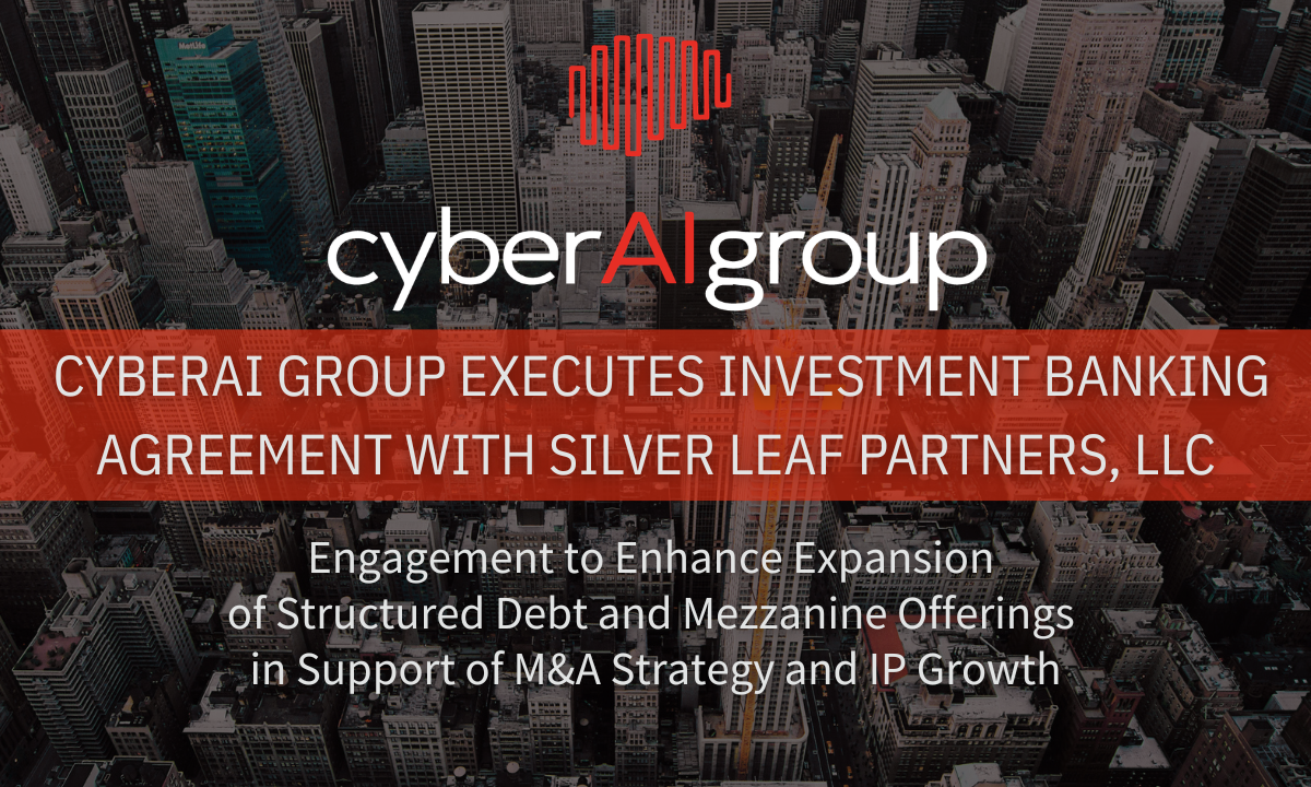 CAI PR Banking Agreement with Silver Leaf
