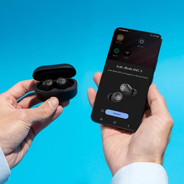 Small and compact true wireless earbuds with ANC