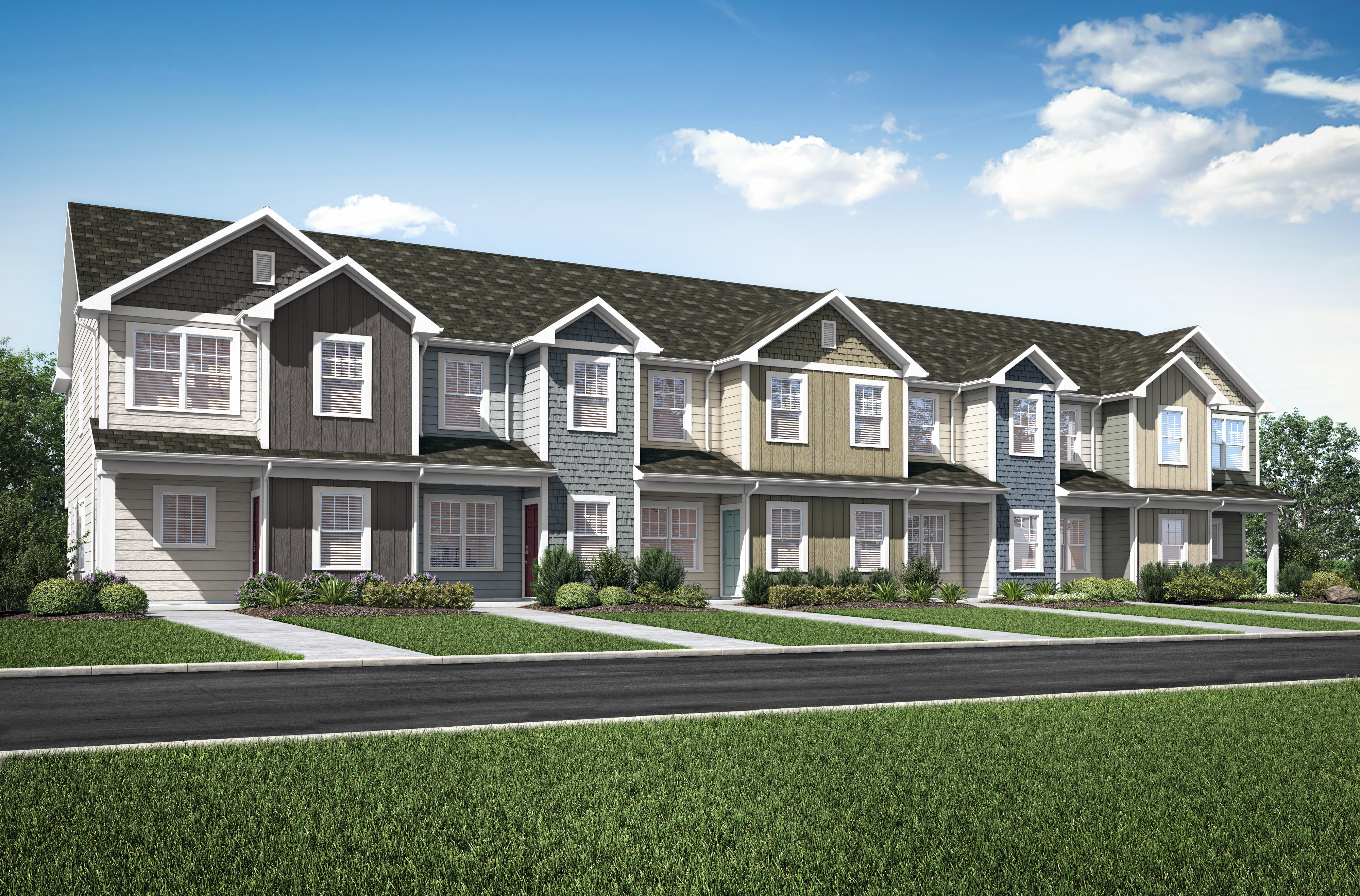 The Maple and the Chestnut by LGI Homes are available at Carthage Townes.