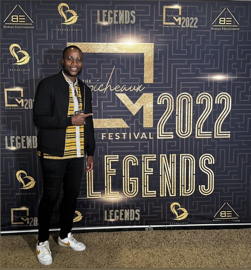 Abraham Amkpa at the 2022 Micheaux Film Festival