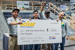 The 2020 Solar Games Champion Team