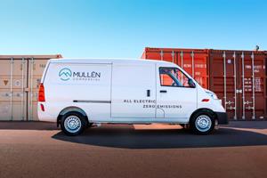 Mullen Class 1 EV cargo van to begin road testing solid-state batteries in Q1 2024