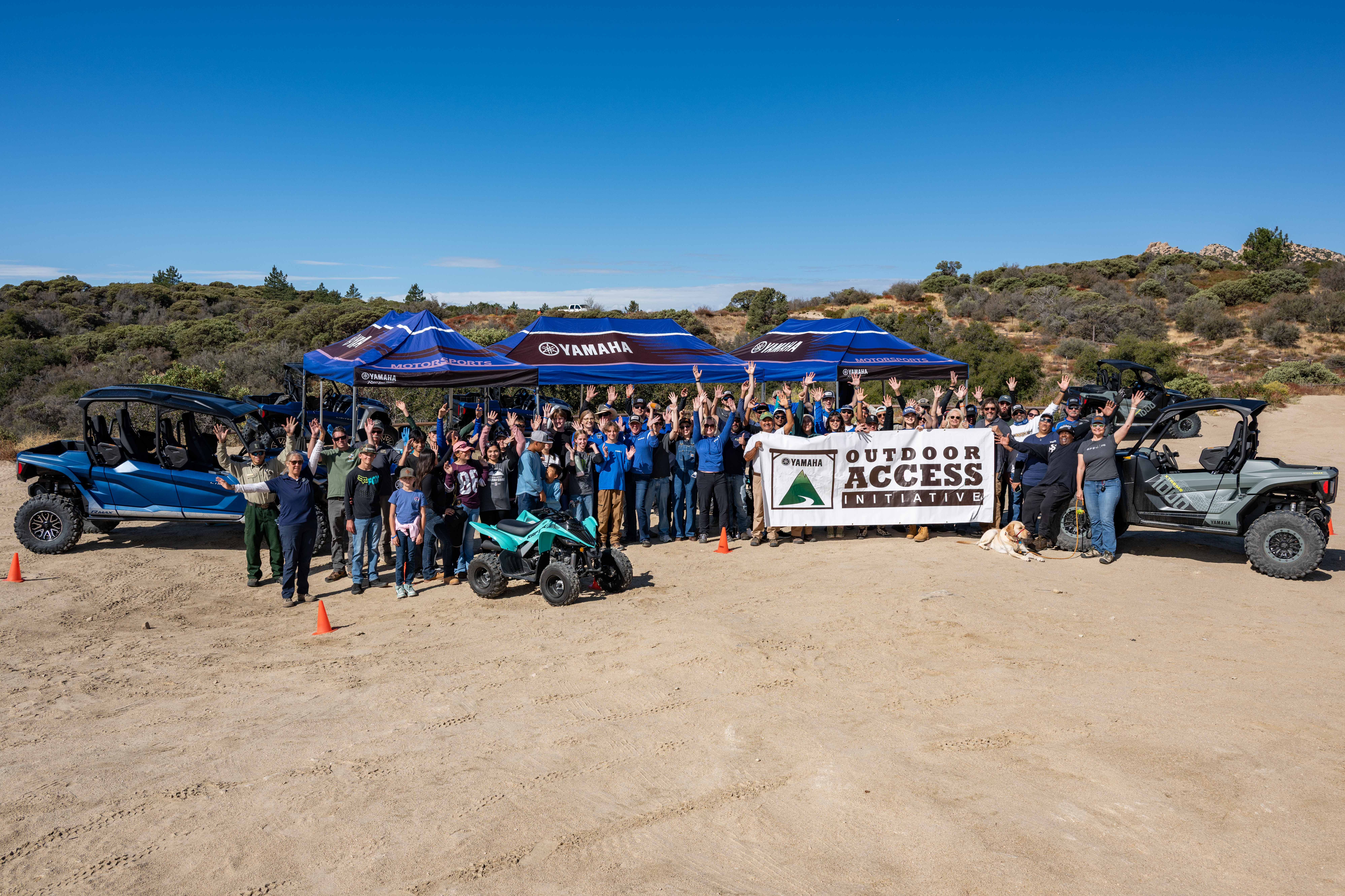 2025 Yamaha OAI National Public Lands Day Employee Volunteer Event