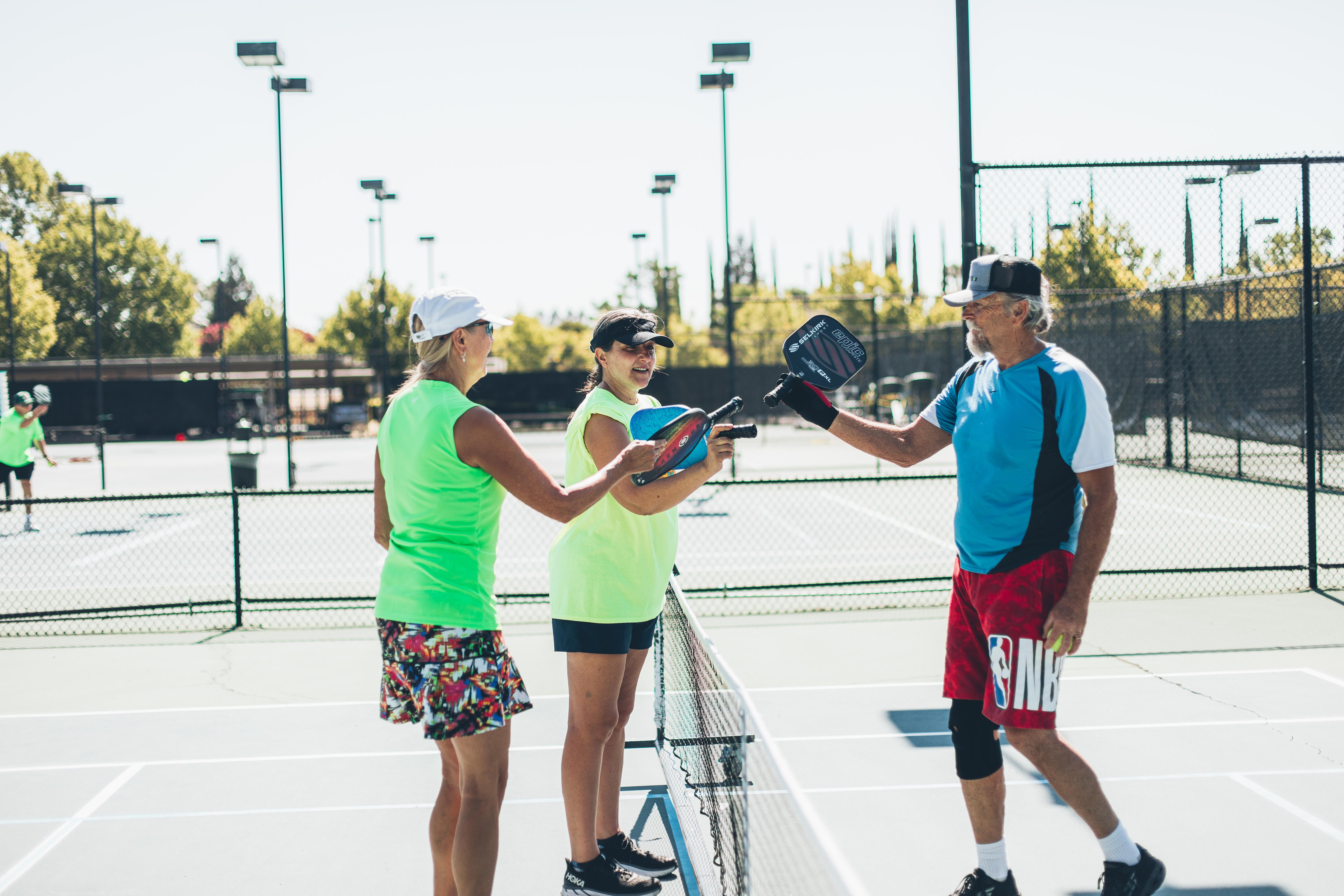 In-Shape Health Clubs has a vibrant community of pickleball enthusiasts. Come join the fun!
