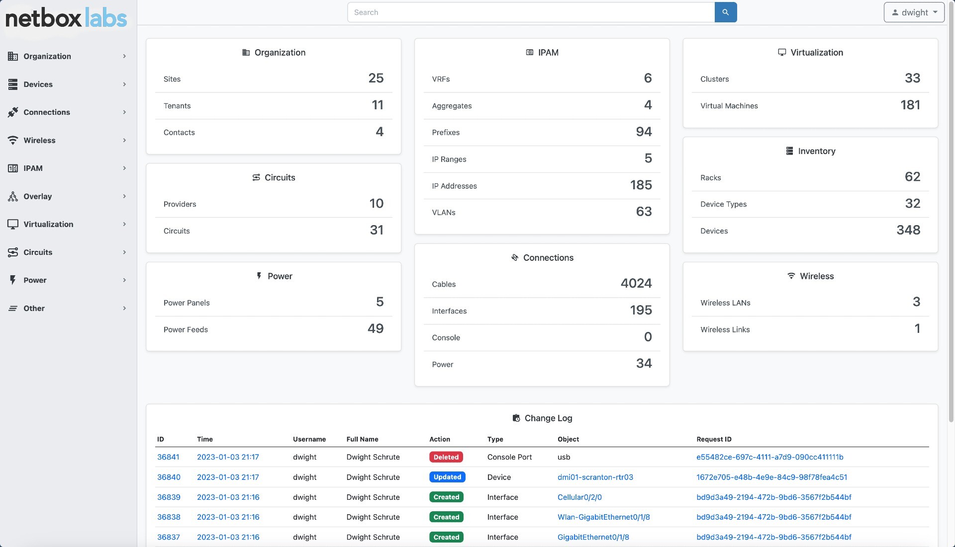 NetBox Cloud-main-ui