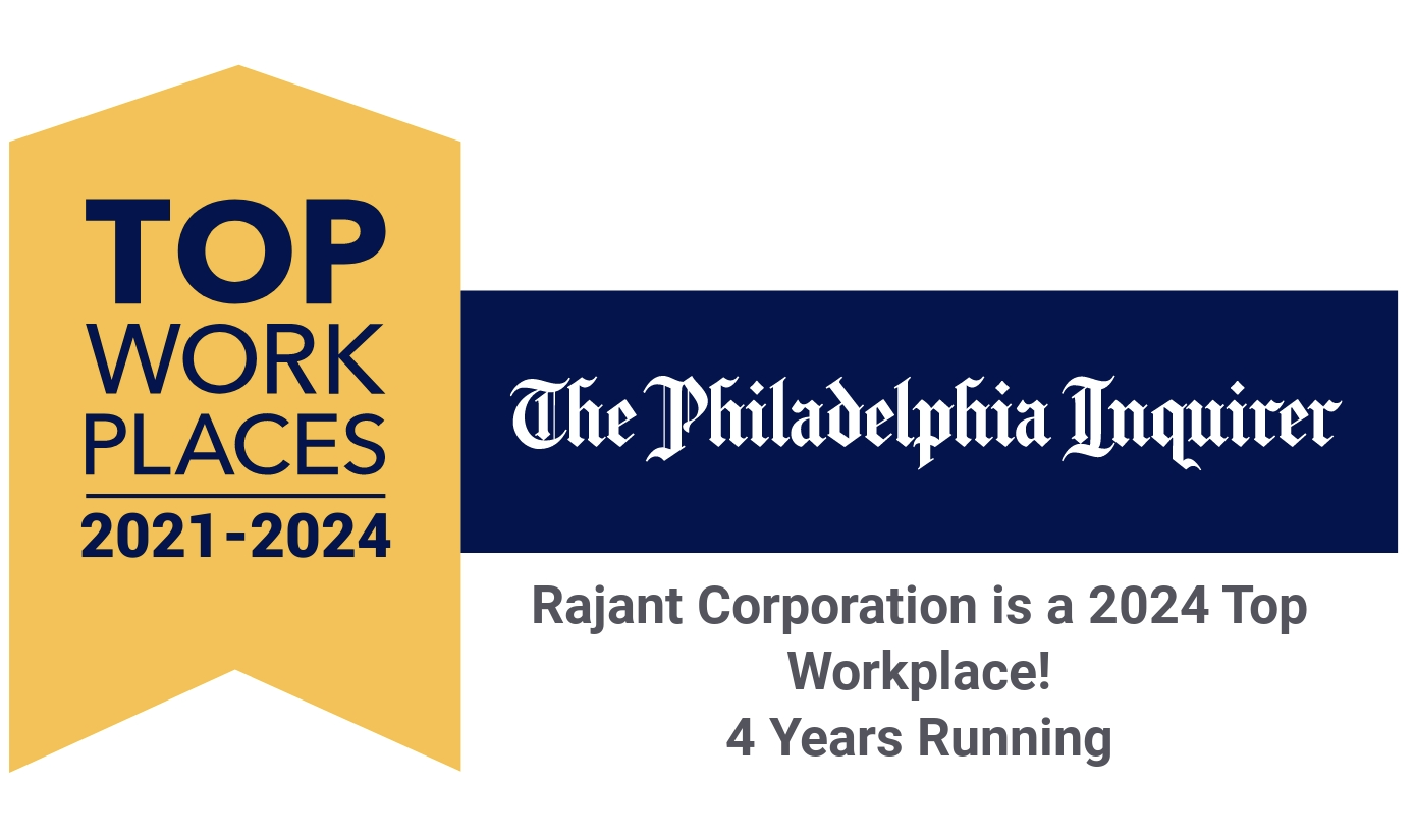 Rajant Corporation - The Philadelphia Inquirer 4X Winner
