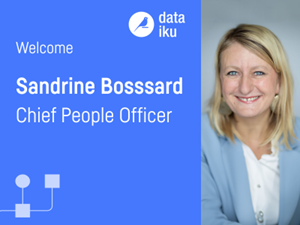 Dataiku Welcomes Sandrine Bossard as Chief People Officer