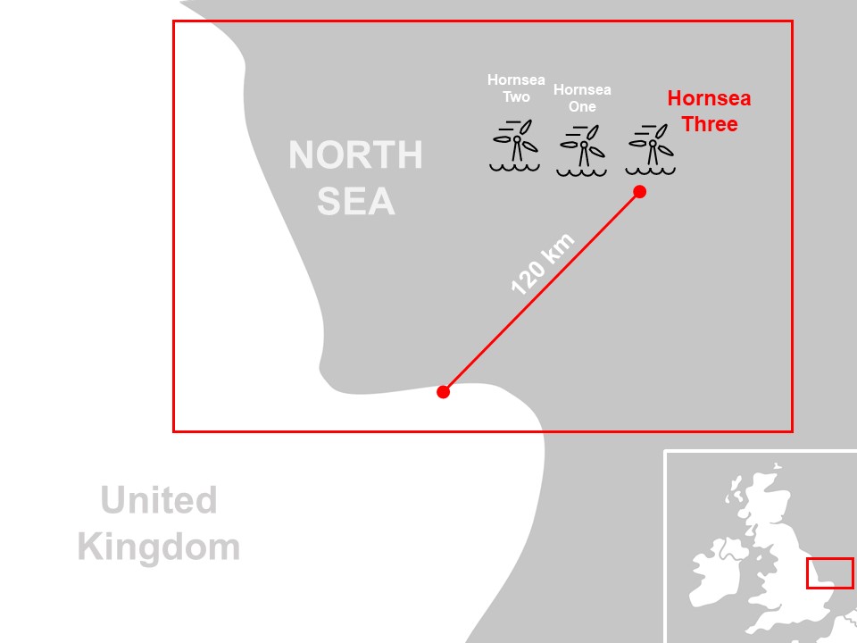 Hornsea 3 Map