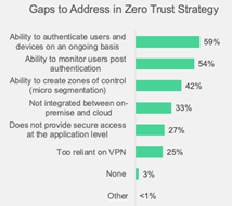 Gaps to Address in Zero Trust Strategy