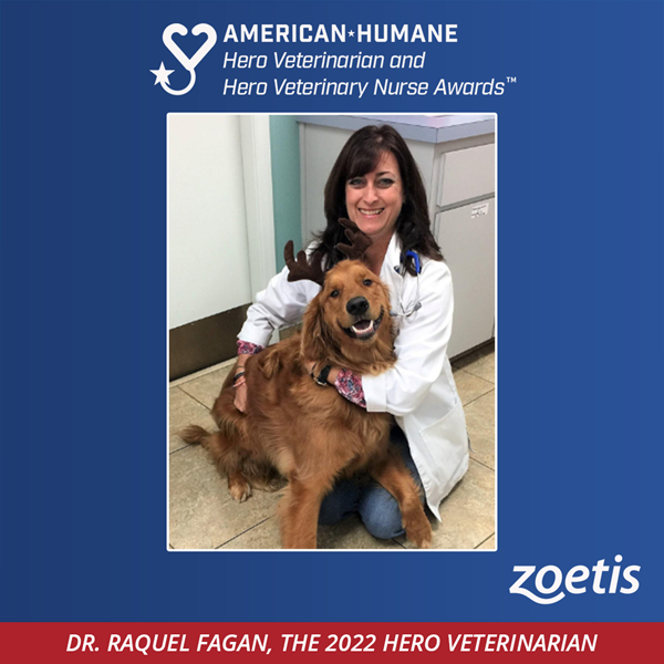 Dr. Raquel Fagan, the 2022 American Hero Veterinarian