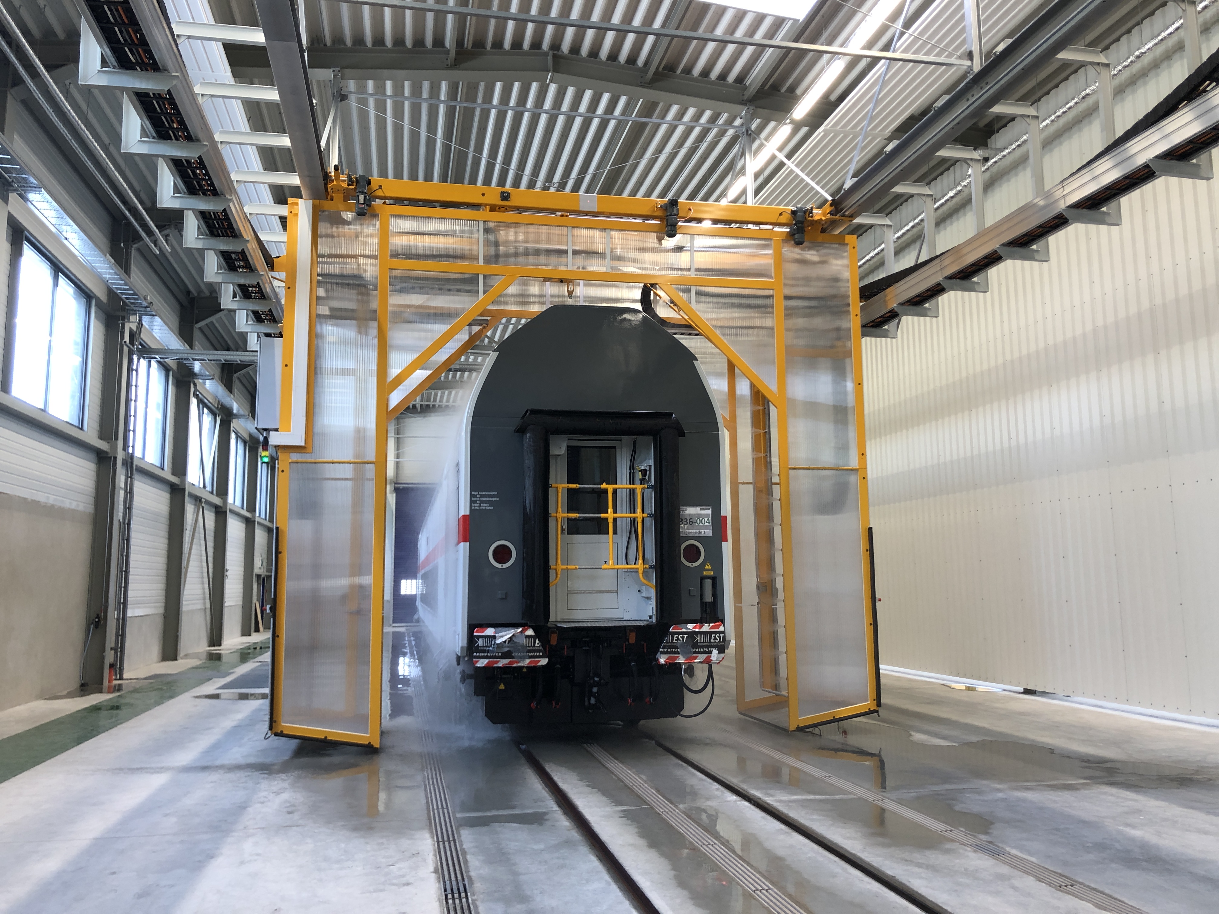 Bombardier Test Center Berieselungsanlage