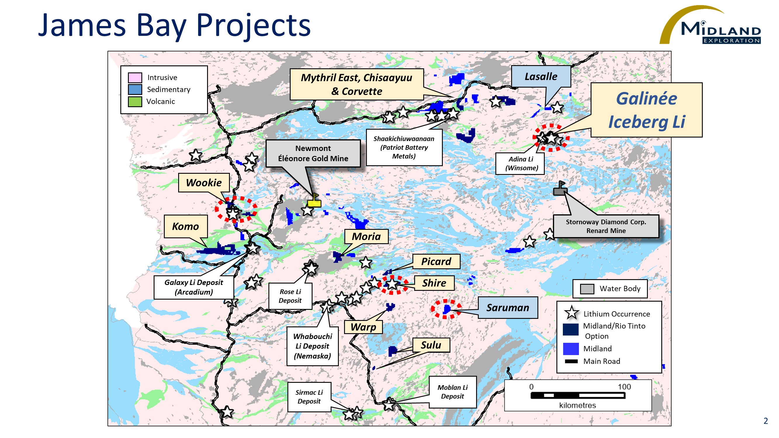 Midland Overview of its 2025 Follow-Up Exploration Activities