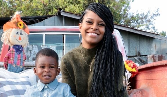 During the pandemic, Nelsa Swann, a mom enrolled in Nurse-Family Partnership, used the cash assistance to help make ends meet.