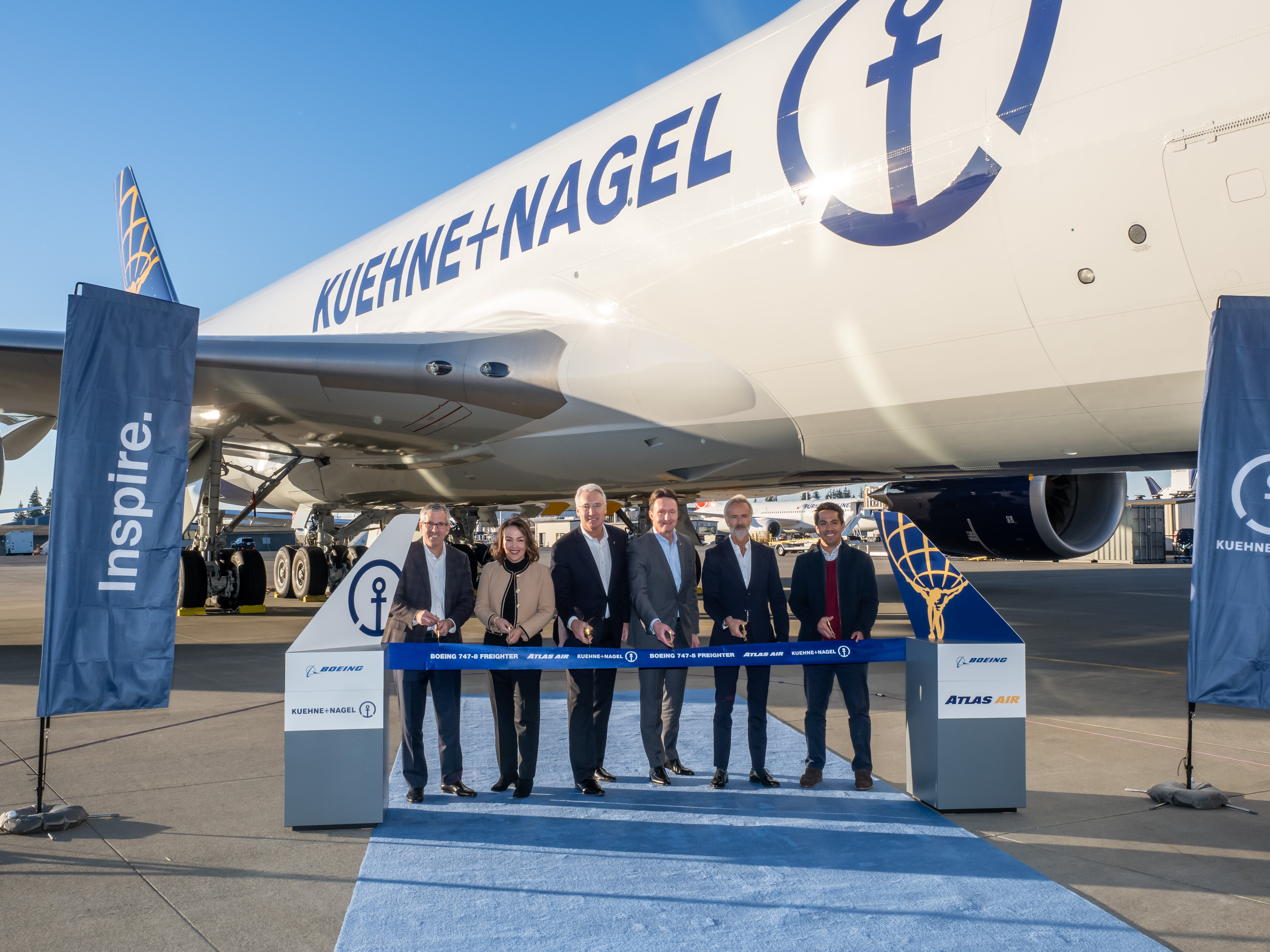 Atlas Air takes delivery of new Boeing 747-8 freighter, one of