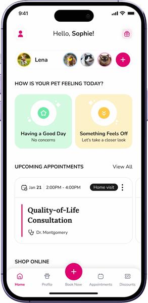 BetterVet unrolled new features on the mobile app to make it easier for pet parents to access expert vet care services